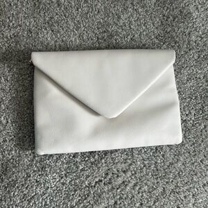 a new day Classic Cream Clutch with gold chain